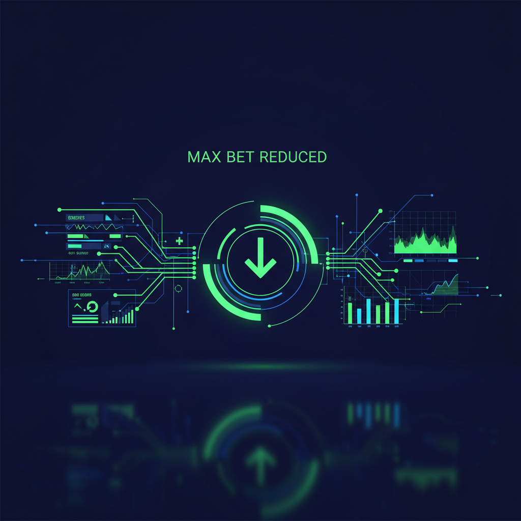 Max Bet Reduced in sports betting - visual explanation