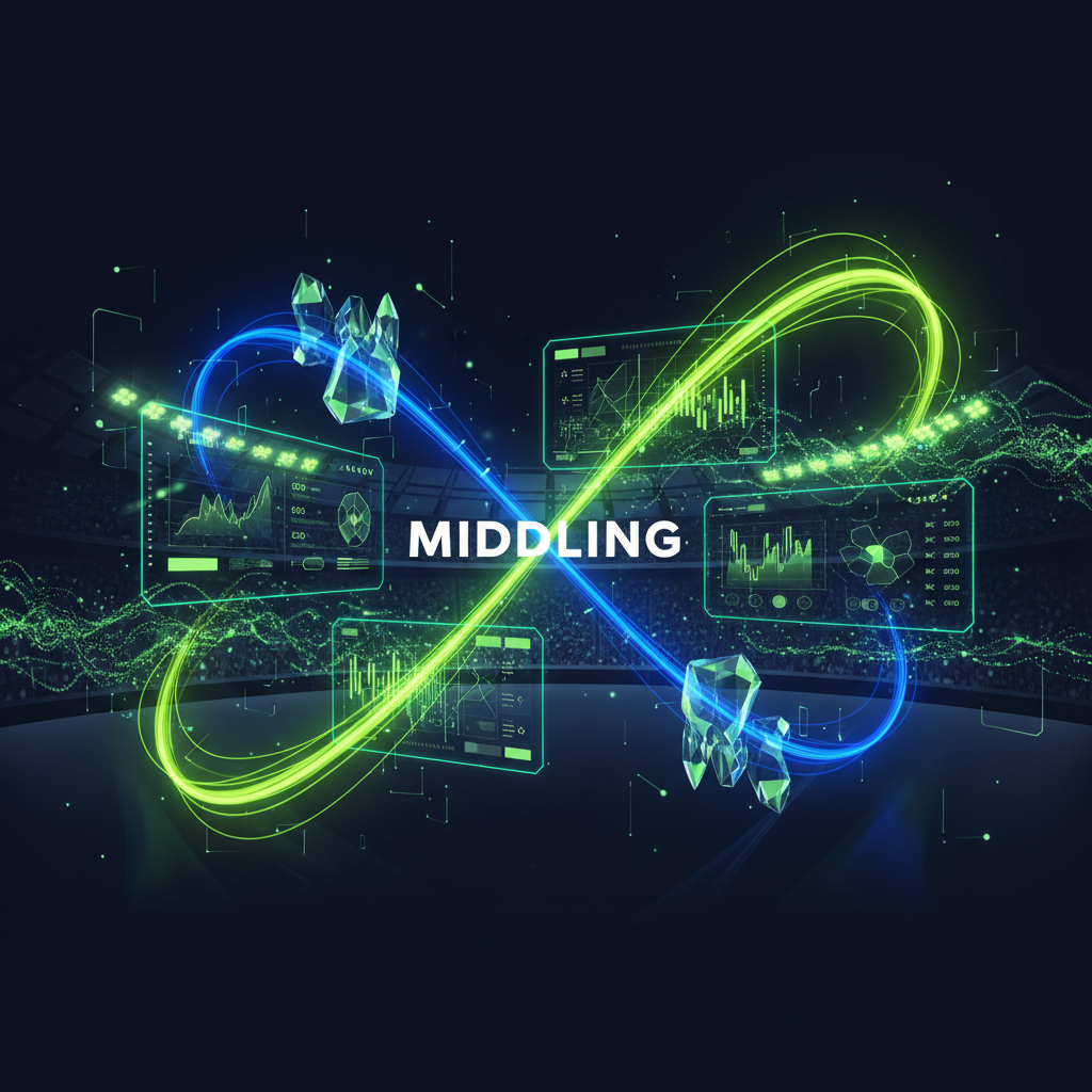Middling in sports betting - visual explanation