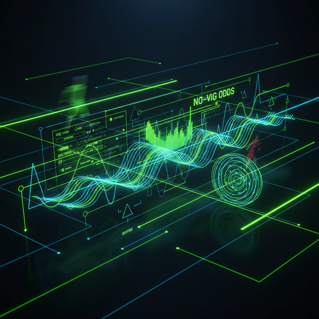 No-Vig Odds in sports betting - visual explanation