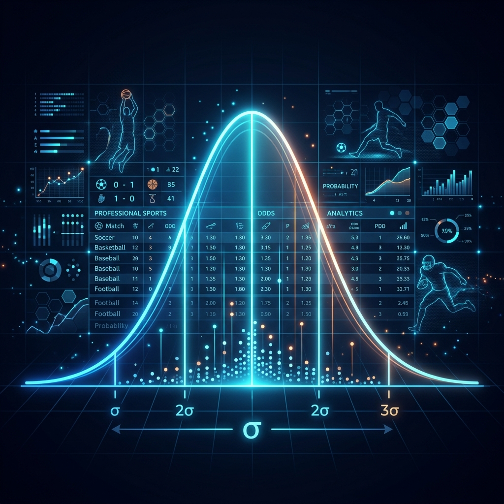 Standard Deviation in sports betting - visual explanation