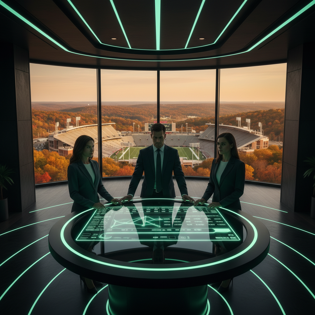 Infographic overview illustrating the legal status and market insights for sports betting in Arkansas Sports Betting 2026 : The BetSaracen Trio & Razorbacks Bias