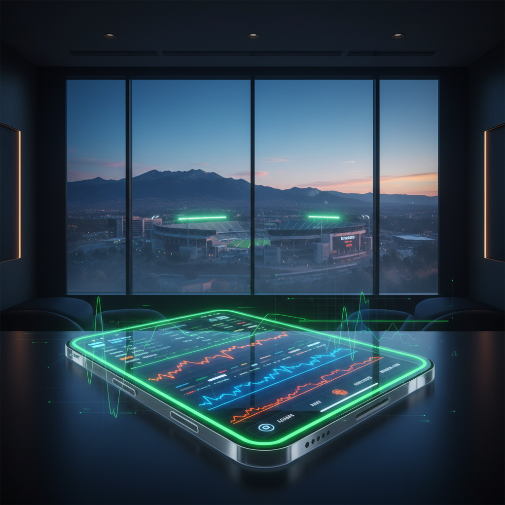 Infographic overview illustrating the legal status and market insights for sports betting in Colorado Sports Betting 2026 : Altitude Fatigue & Coach Prime Bias