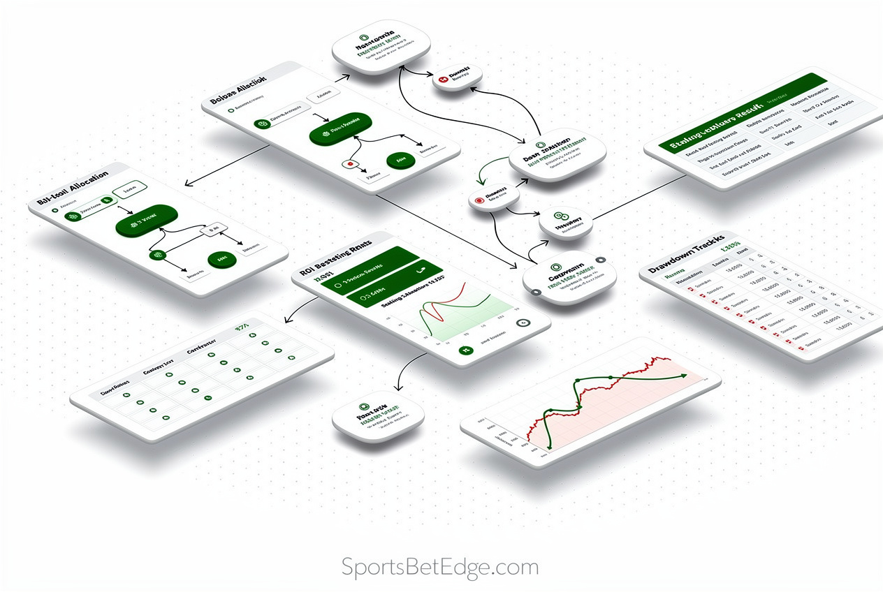 Interactive operational interface breakdown of BetBurger