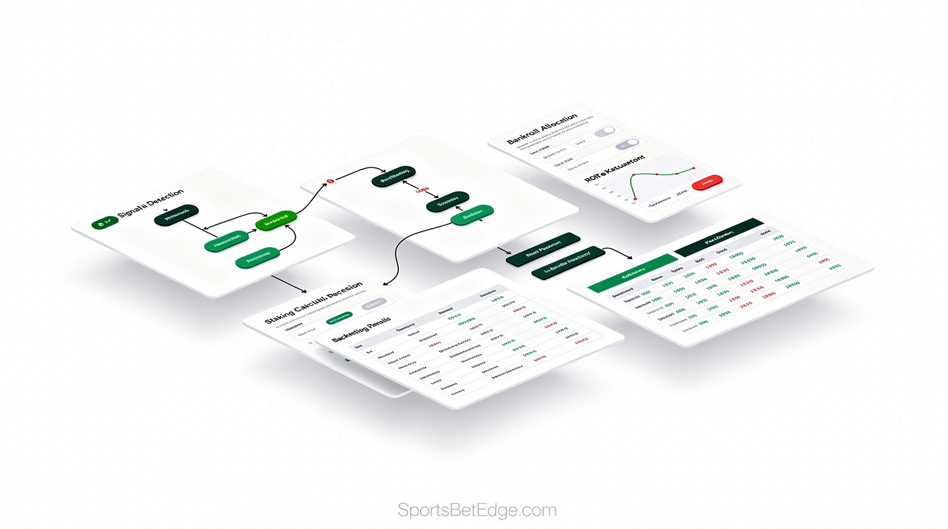 Interactive operational interface breakdown of Trademate Sports